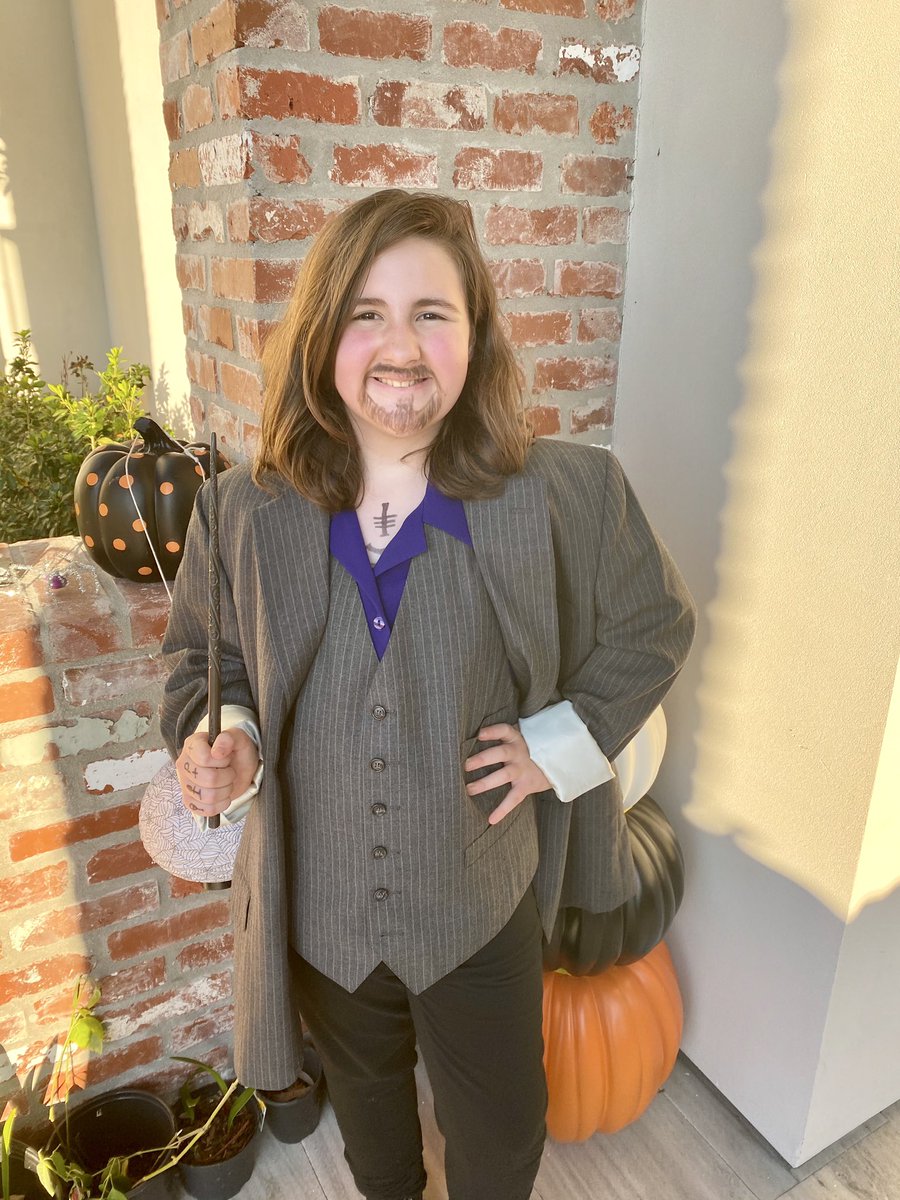 My costume from Halloween. I was Sirius Black from Harry Potter