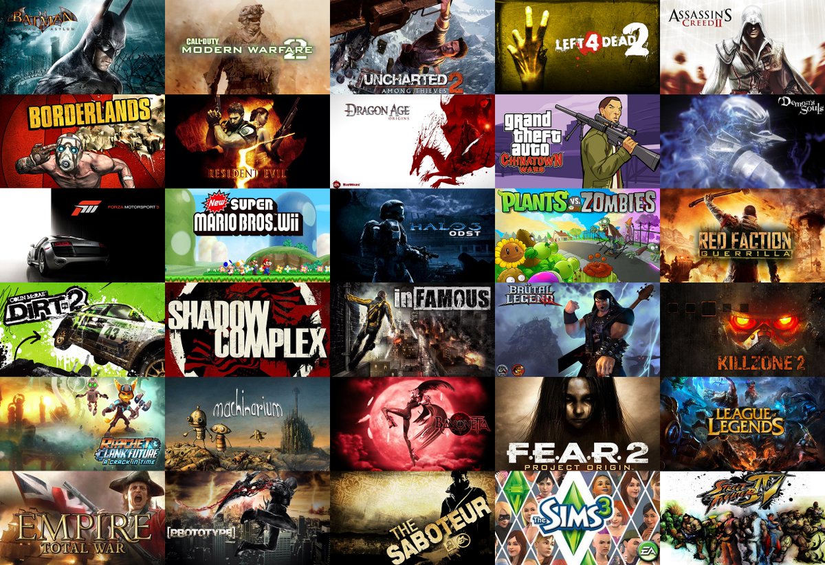 shinobi602's tweet image. What was your favorite game from 2009?