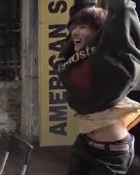 his tummy and his smile