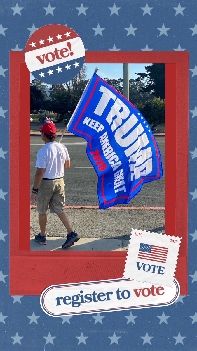 nycprotestcvrge's tweet image. Republican Women for Trump Rally, Monterey, CA. 11.1.20.
#protestcoverage