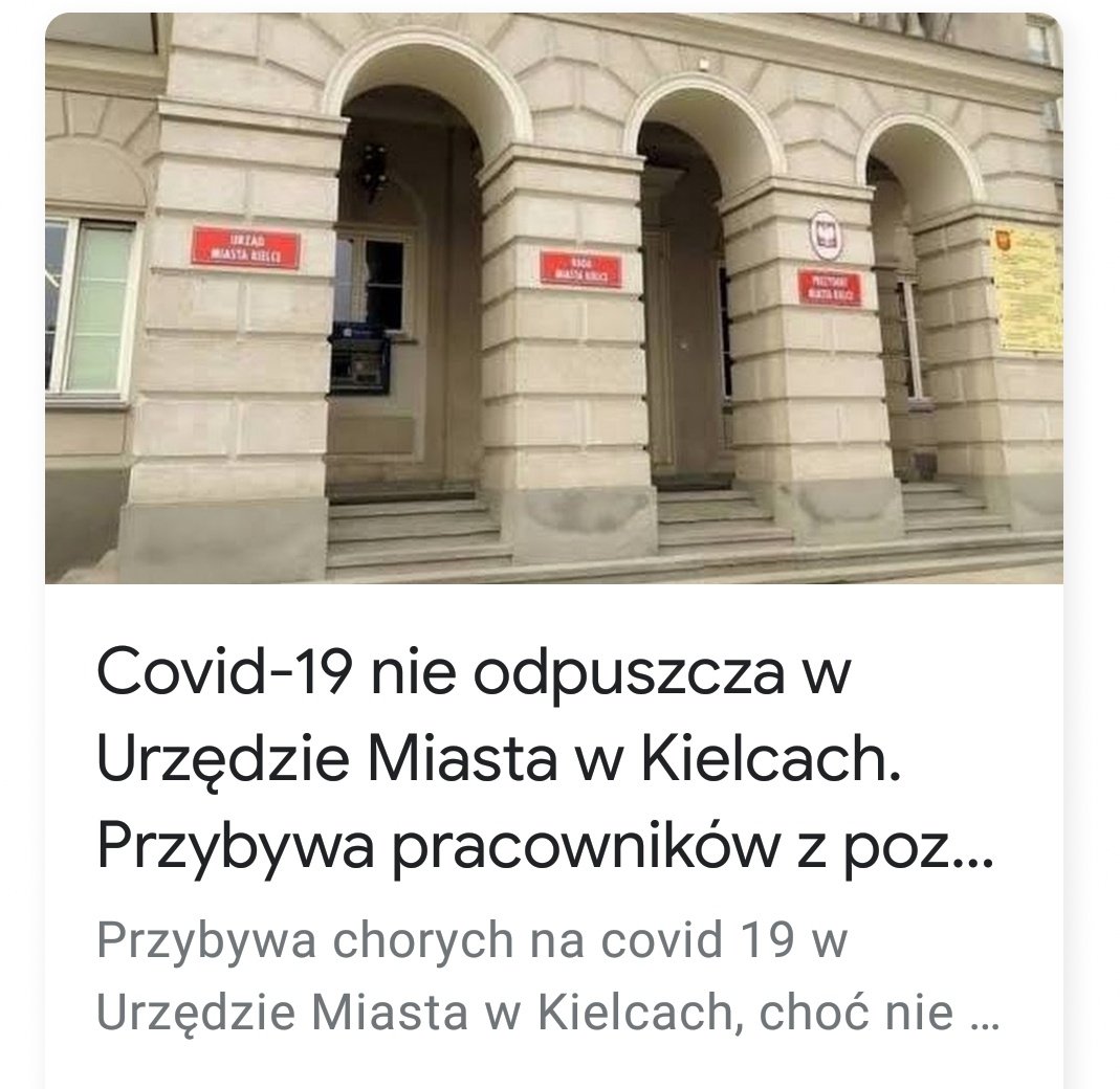 A w UW w Kielcach zero zachorowań!