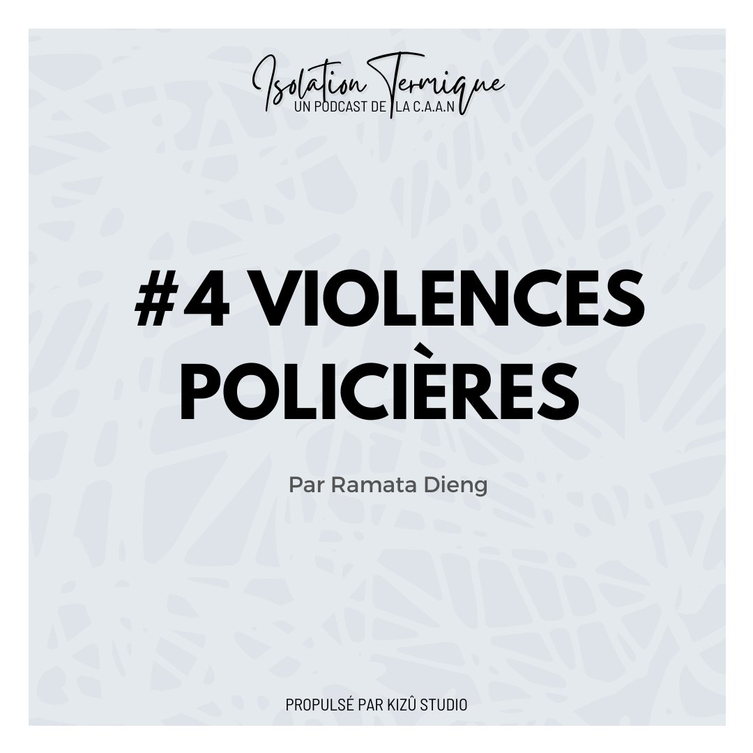 KizuStudio's tweet photo. Au 🎙️ d’Isolation Termique pour le 4ème épisode : Ramata Dieng : fondatrice du collectif Vies Volées et membre du Comité Vérité et justice pour Lamine Dieng.  
Isolation Termique est disponible sur toutes vos plateformes d'écoute ! 
👉🏿 https://t.co/IVev2EVlV6 https://t.co/dj4kacaY0V