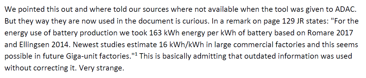 Before you go "But... but... production in China using coal" you should read my report and understand that the drop is mainly due to factory processes becoming much more efficient as we learn and scale up.I dug up a footnote in a study I debunked that nicely illustrates this.