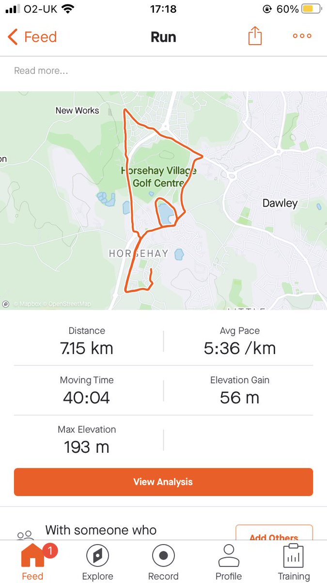 MissWilliamsAHS's tweet photo. First one done! ✅ only 92.85 to go 😳 Please share and donate #RunForMoreton https://t.co/hFz7CFTfRY https://t.co/xQXD9FzskF