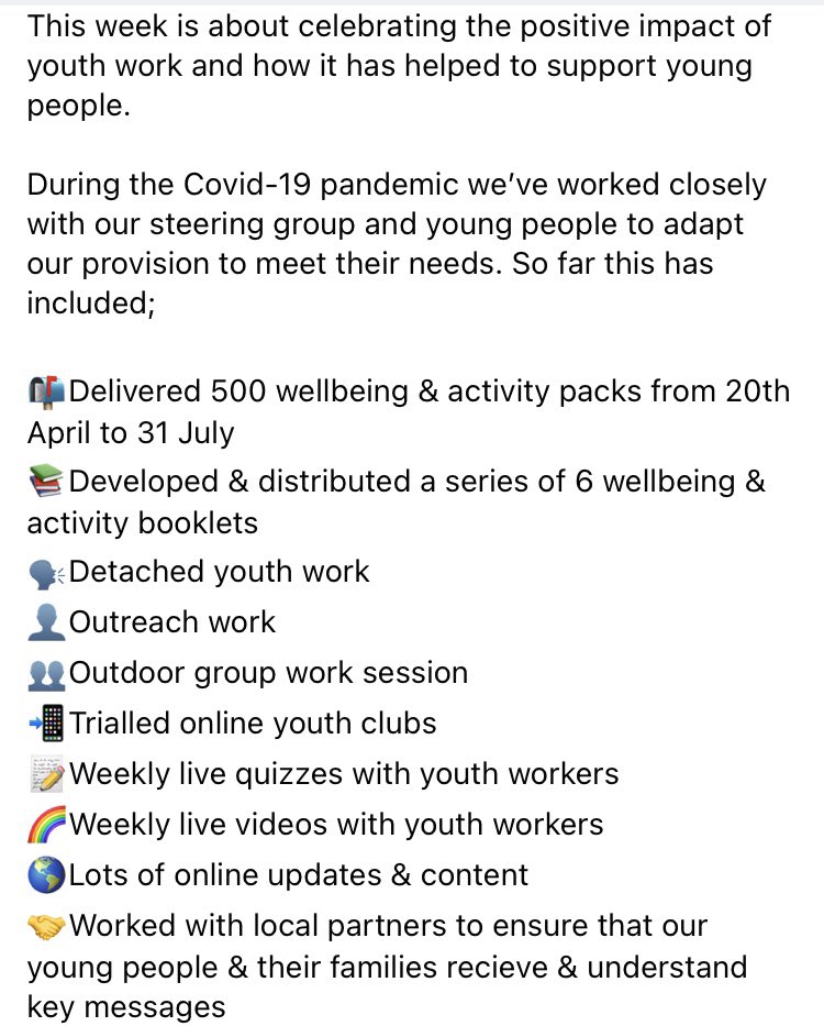 YMCARotherham's tweet photo. Youth Work Week 2020 | Day 1️⃣

This week is about celebrating the positive impact of youth work &amp; how it has helped to support young people.

During the Covid-19 pandemic we’ve worked closely with our steering group &amp; young people to adapt our provision to meet their needs #YYW20 https://t.co/jSDEGJzpMV
