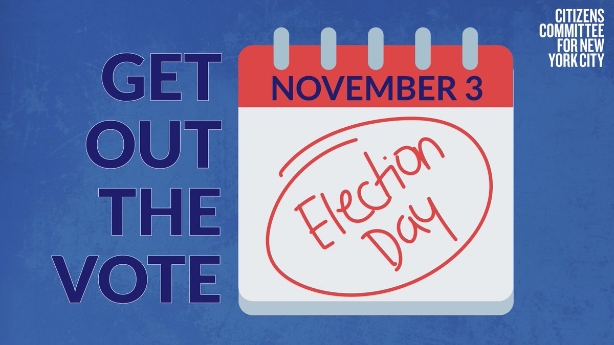 CitizensNYC's tweet image. ELECTION DAY! Polls open at 6:00 am in New York. Look up your local #polling site here: voterlookup.elections.ny.gov

#HowToVote #NYCVotes  #Vote2020 #AreYouReady #GetOutTheVote #GOTV #VoteVoteVote #Elections2020 #ElectionDay #November3