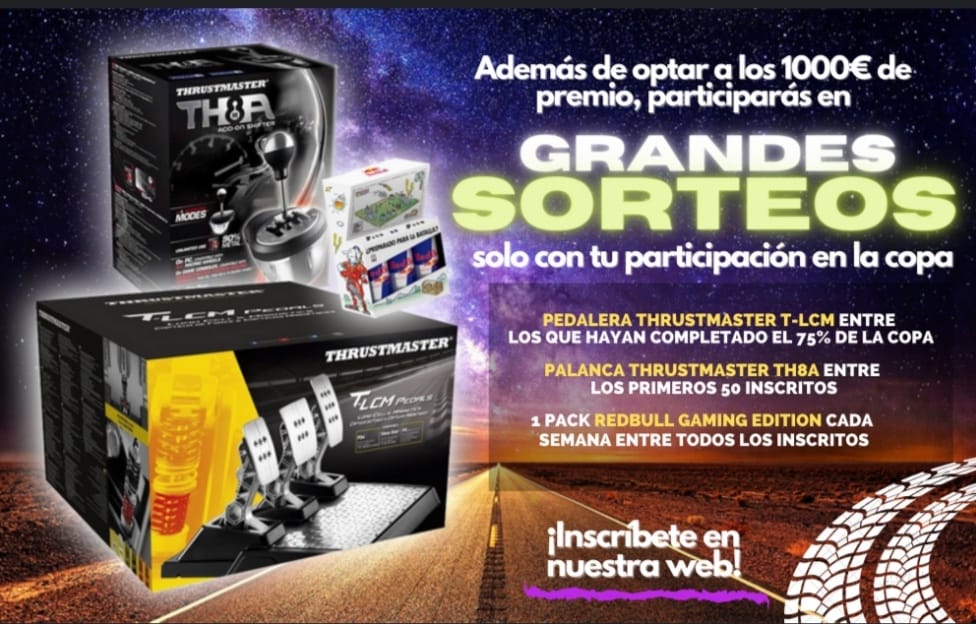 locoplayajeje's tweet photo. Vamos que ya va quedando menos!!! Grandes sorteos y grandes premios en este eventaso!!!! @GalaxyGamingGC @ATodoMotorCom @GalaxyMotorspo1 https://t.co/YguIsjgjVL