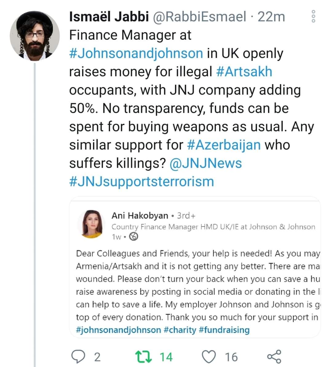 im_valid_'s tweet photo. @JNJHistory, @JNJNews, please have a look and take the required steps. Your brand name is being spotted by terroristic challenges. https://t.co/dPRheWAzpJ