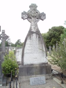 Patrick O'Donnell is buried in Glasnevin cemetery.
