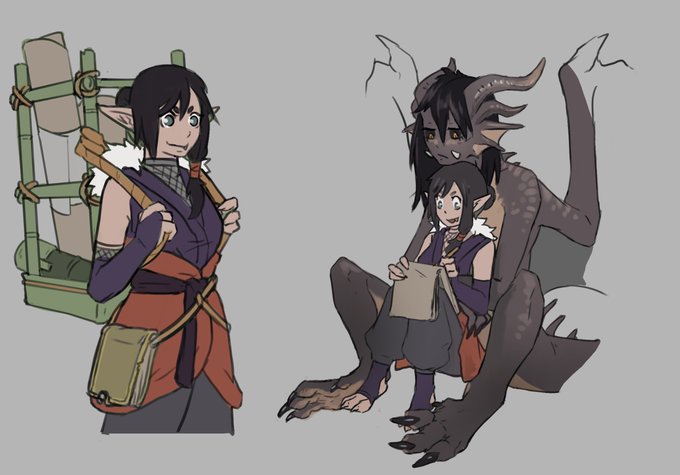 Mhwのtwitterイラスト作品 Mhwのtwitterイラスト作品
