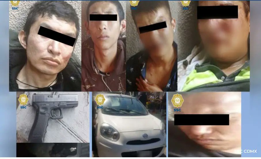 ReportCulhuacan's tweet photo. Tras persecución, elementos de la @SSC_CDMX detienen a 5 presuntos asaltantes en Sta. Ma. Tomatlán @Alc_Iztapalapa, una de sus cómplices murió

https://t.co/ZCPFdPp3lP https://t.co/lrmELn237D