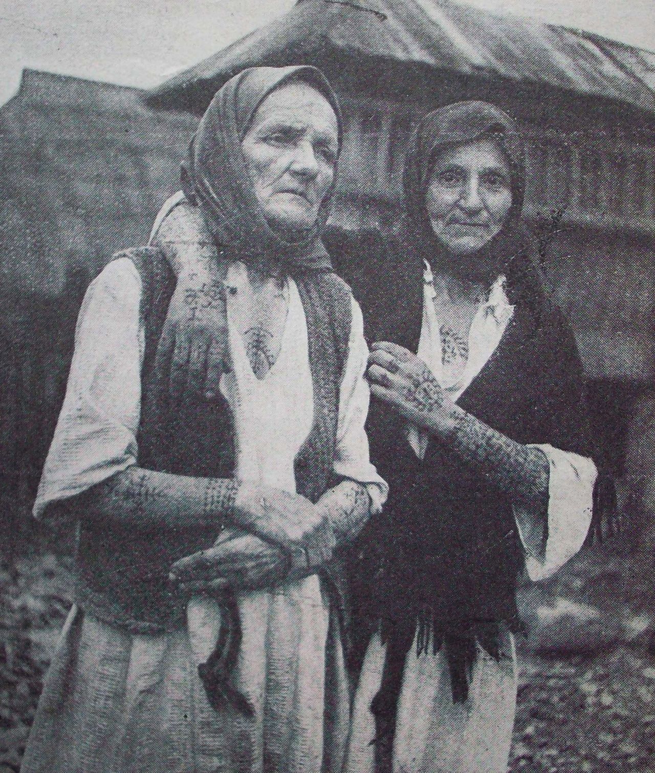 Bosnian History on Twitter "Catholic female tattooing in Bosnia and