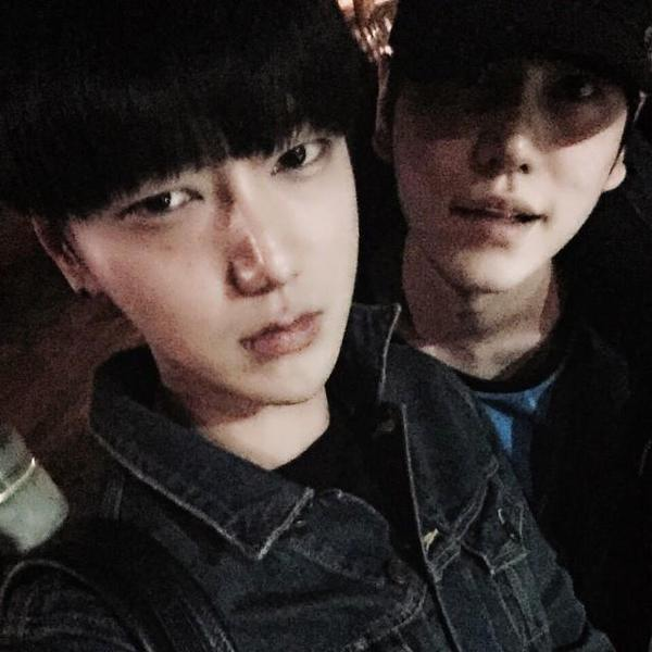 kyusung/yekyu selcas (+other sns pictures) but without kyuhyun's funny stare: a thread.