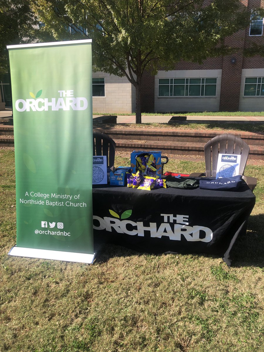orchardnbc's tweet photo. We’re on campus today for @mtsusos fair! Drop by the courtyard outside the STU from 11am-2pm to grab a snack and say hi. 

@orchardnbc @nbcmboro https://t.co/SNar1kiqvV