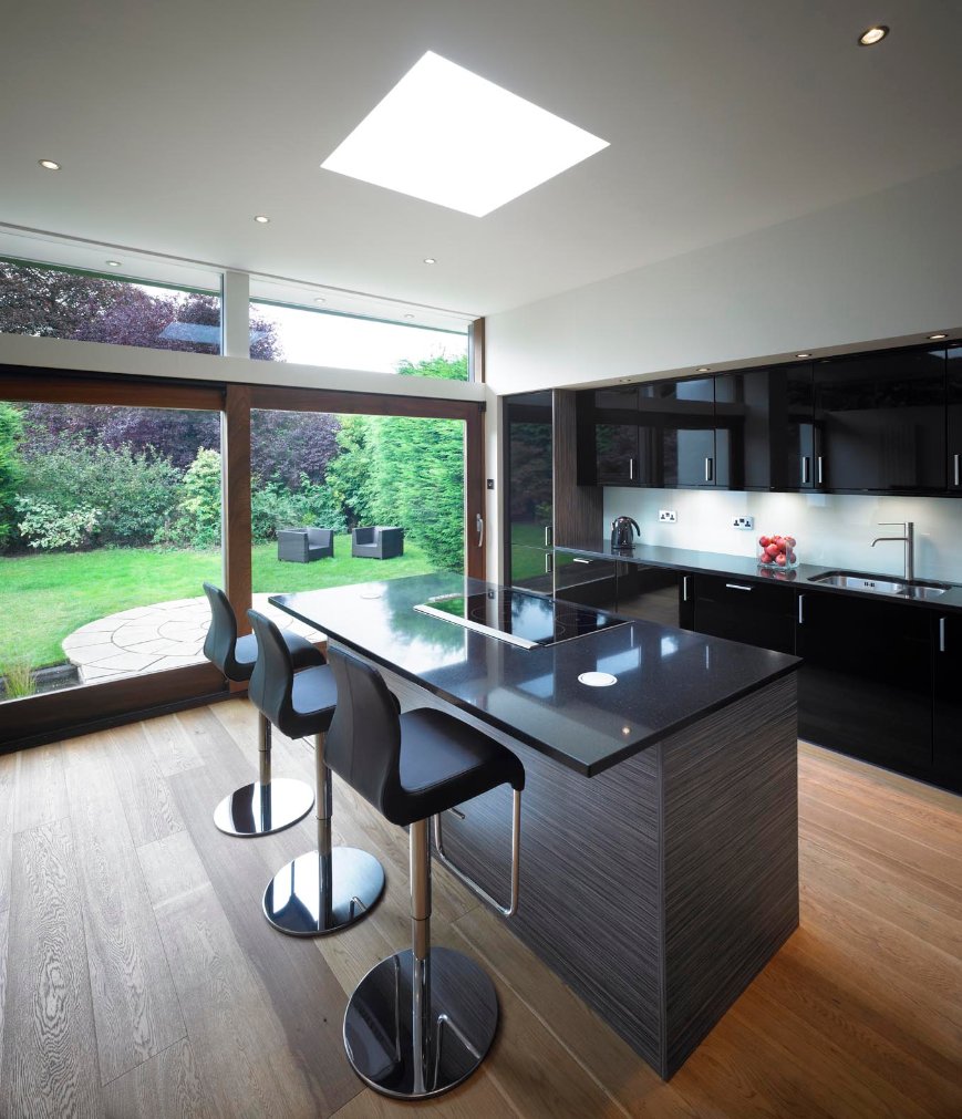 kitchensint's tweet photo. Simple open plan living is often the best design. This Edinburgh kitchen we designed in an extension exemplifies open plan living with clean, minimalist lines. #kitchenoftheweek #openplanliving #openplankitchen #kitchendesign #minimalism #kitchensinternational #kitchenlayouts https://t.co/odexgLLUaB