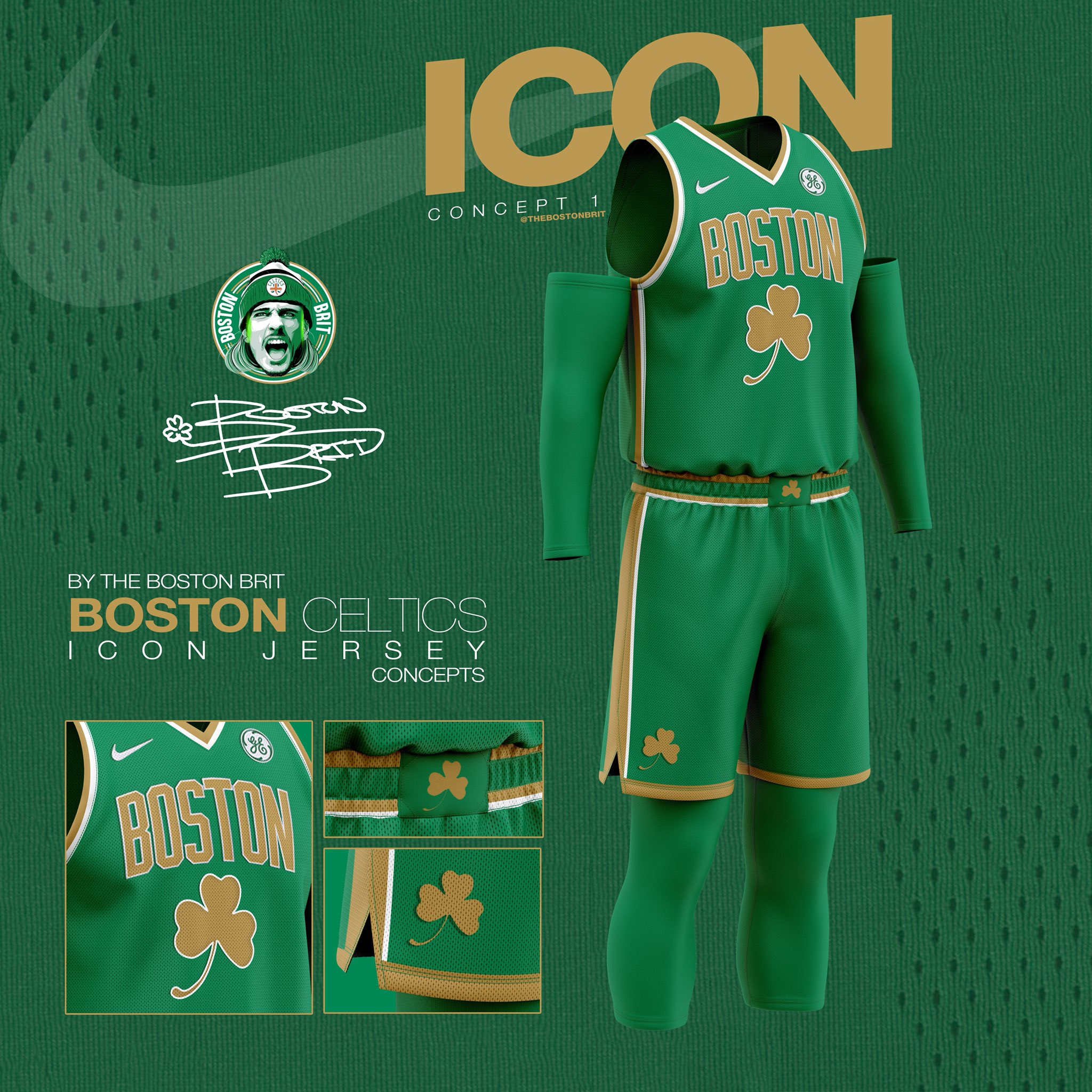 BOSTON CELTICS CONCEPT SOCCER KIT