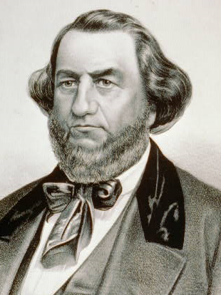 Abraham Lincoln did not grow his famous beard until after winning the 1860 election. All three other major candidates were also clean-shaven, but Herschel Johnson, running mate of Stephen Douglas, had a beard. They came fourth.
