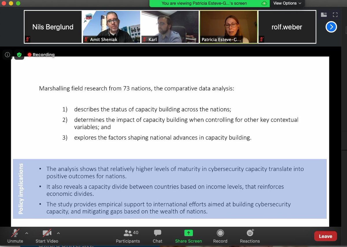 nils_berglund's tweet photo. Using @CapacityCentre data from 73 nations, @BiIIDutton et al. ask, is there empirical support for investing in capacity building? Luckily—for the continued existence of my job—the answer appears to be yes #IGF2020 #GigaNet2020 - https://t.co/ARlpGzY2tA https://t.co/rczTXF74gU