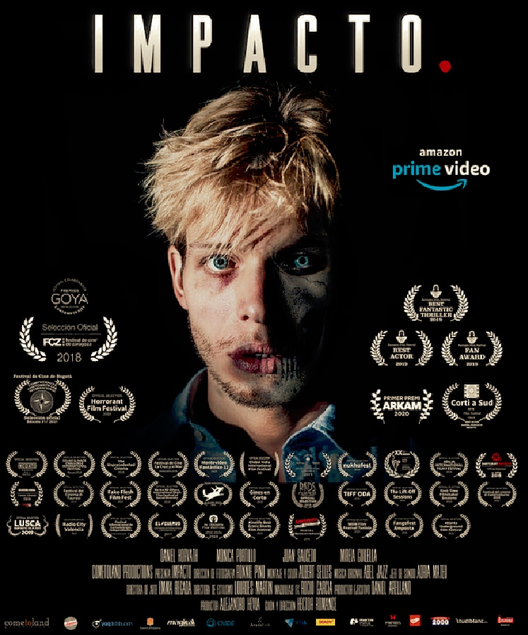 🔴 Donem per finalitzat el nostre periple festivaler 🌍 d'#impactocortometraje amb prop de 40 seleccions oficials arreu del món i cinc premis 🎬🏆

Pels qui encara no l'heu vist, està disponible a

👉 #amazonprimevideo

Gràcies a tots els que vau fer possible aquesta bogeria!