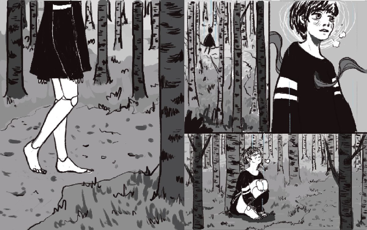 TatzF's tweet image. Crunching to finish my graphic novel storyboard before i lose my last braincell.
#storyboard #graphicnovel #mastersproject #artproject