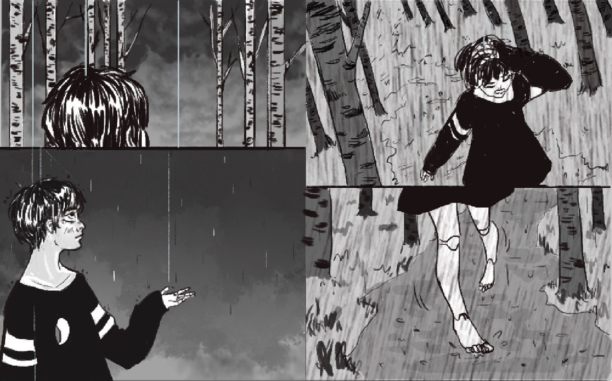 TatzF's tweet image. Crunching to finish my graphic novel storyboard before i lose my last braincell.
#storyboard #graphicnovel #mastersproject #artproject