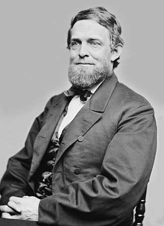 In 1868 everyone had beards, Ulysses S Grant and his running-mate Schuyler Colfax (Republicans) defeating Horatio Seymour (whose beard was pretty poor) and Francis Blair (Democrats).