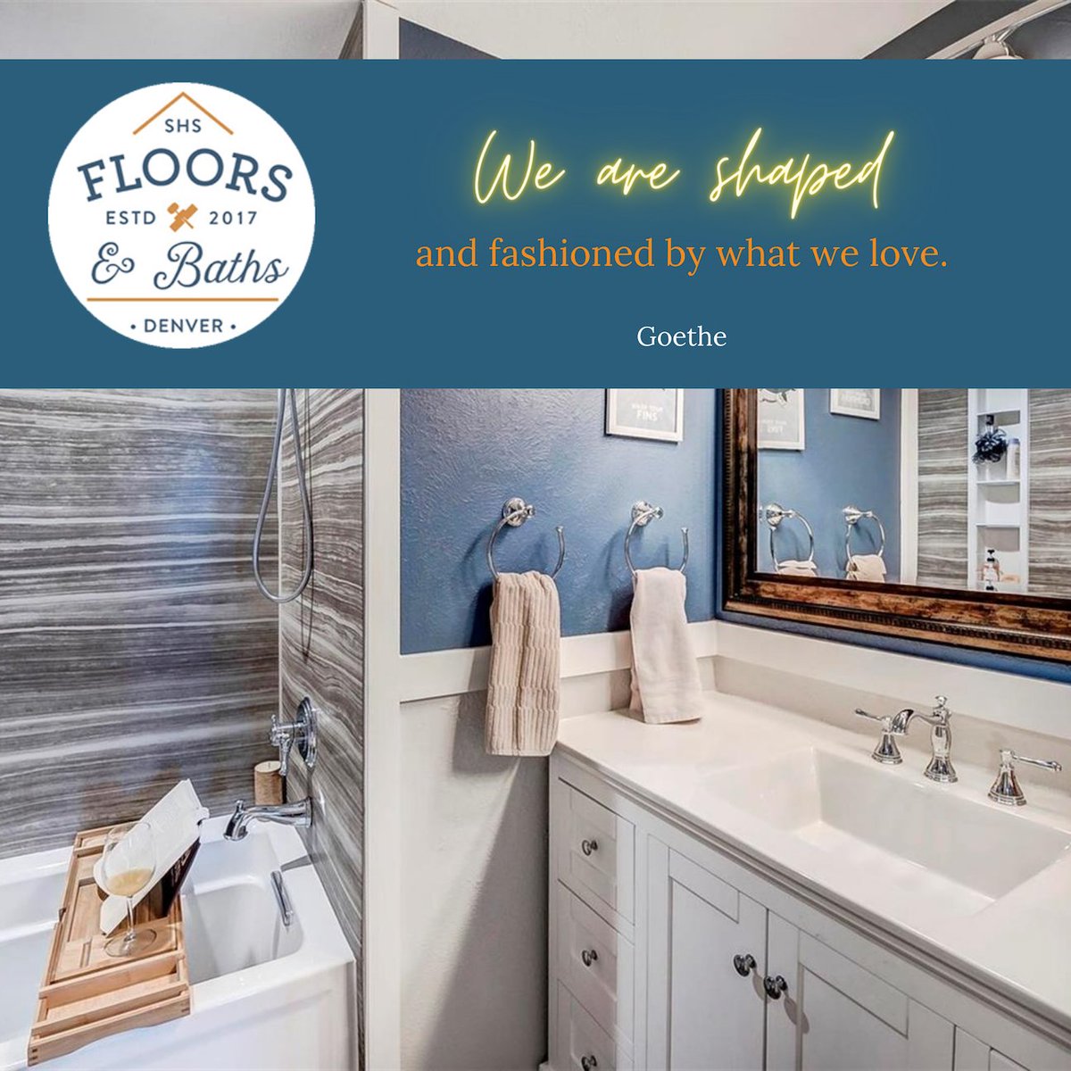 DenverShs's tweet image. #MondayMotivation - Our home is a reflection of who we are and what we love. If you are feeling a need to update, give us a call. #SelectHomeSolutions #homesweethome