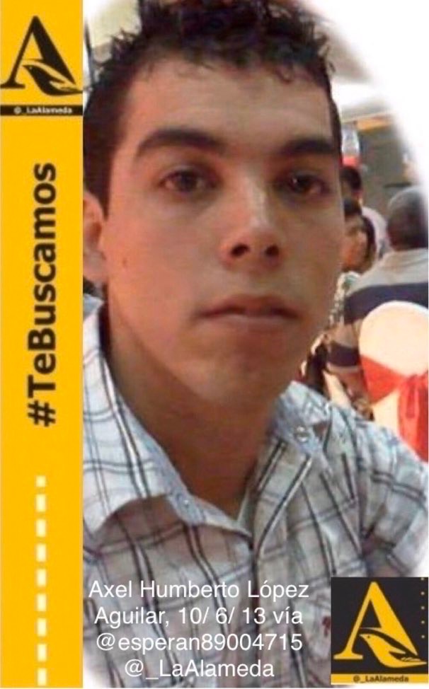 #TeBuscamos Axel Humberto López Aguilar, 10/ 6/13 vía <a href="/esperan89004715/">@EsperanzaAguilar</a>
#Tamaulipas