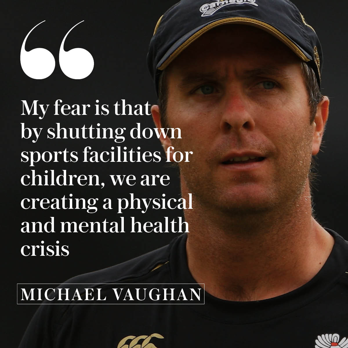 ‘This new lockdown will be a huge challenge for everybody in this country, but the people I fear for most are kids,’ writes former  @englandcricket captain  @MichaelVaughan in support of The Telegraph’s  #KEEPKIDSACTIVE campaign  https://www.telegraph.co.uk/sport/2020/11/02/cannot-allow-childrens-sport-close-physical-mental-well-being/
