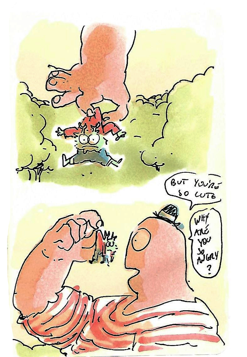 an old doodle comic I still like hehe 