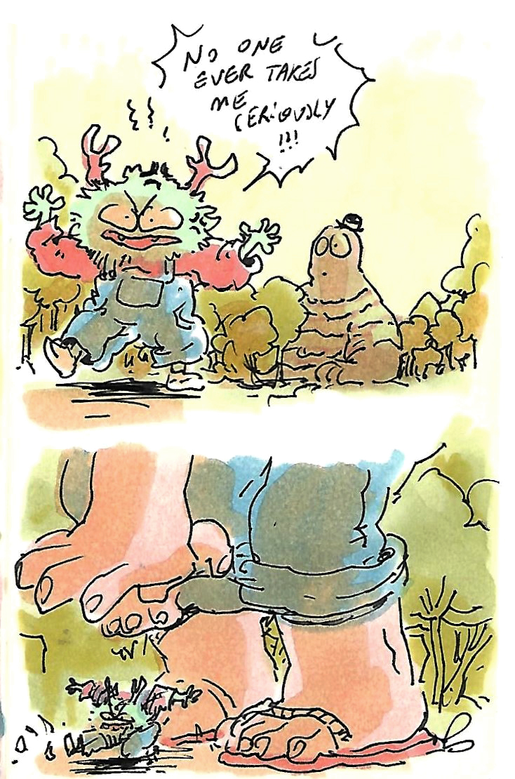 an old doodle comic I still like hehe 