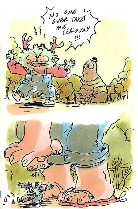 an old doodle comic I still like hehe 