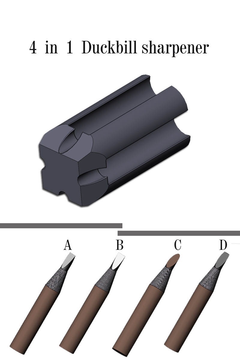 CHMicroblading's tweet image. 4  in  1  Duckbill sharpener