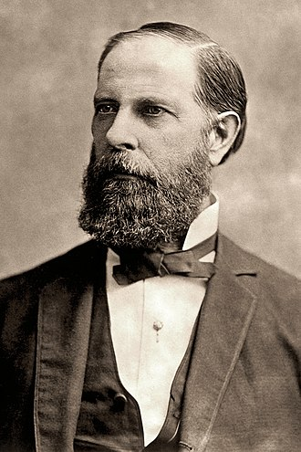 1880 was another hairy year. Winner James Garfield had a beard; his Veep (and successor after his assassination) Chester Arthur had a luxurious moustache. Loser Winfield Scott Hancock had a decent enough 'tache, and his running-mate William English had the full beard.