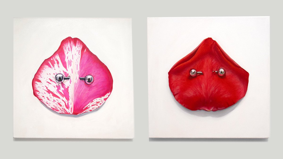 Petals 🌷🌹 Oil on canvas