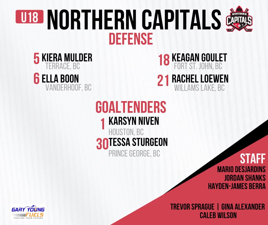 Here are your 2020/2021 Northern Capitals!! 

#DefendTheNorth #CapitalsHockey