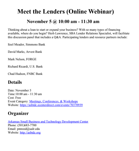 eoctutor's tweet image. Thinking about a loan to start or expand your business?