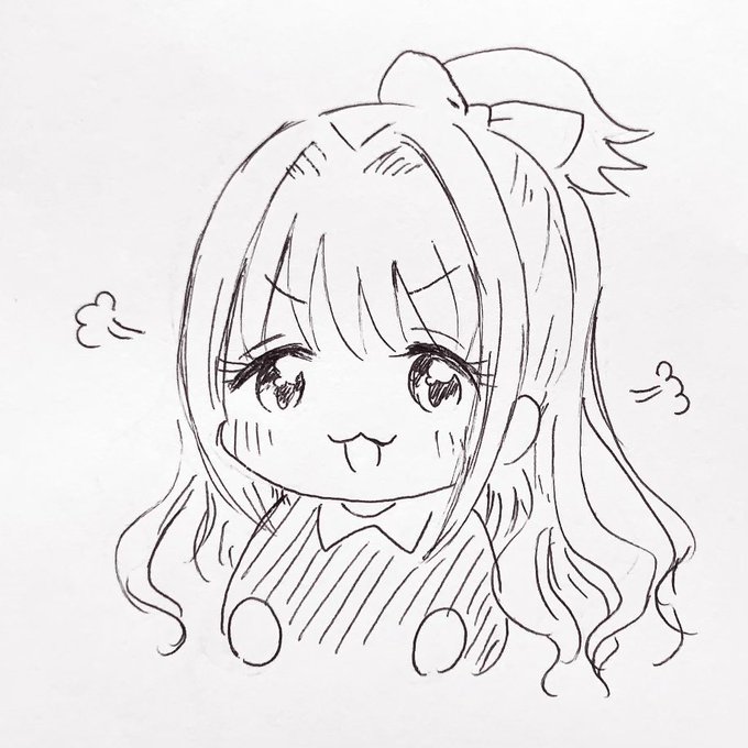 フンフンしてる茜ちゃん 