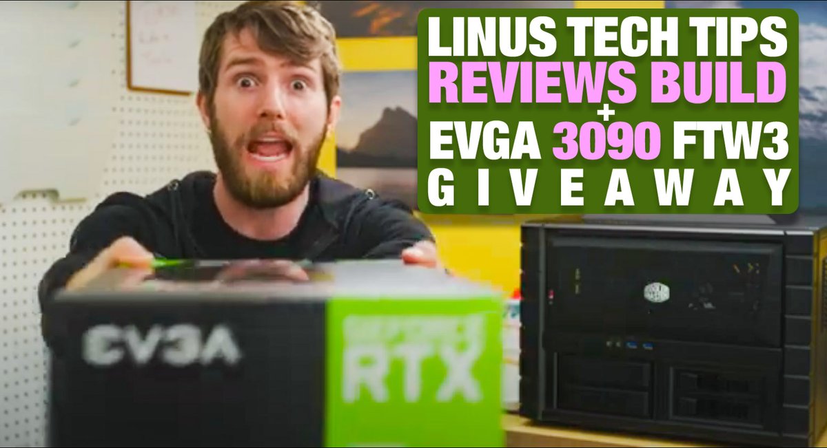 .@LinusTech put our reviews to the test and built a PC based on parts chosen solely from reviews, and we're giving it away PLUS an additional EVGA RTX 3090 FTW3! So watch the vid, see what parts were the top reviewed, and enter for a chance to win. Enter: newegg.io/tw-linusreview…