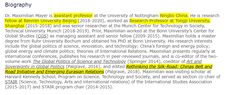 5/ The authors of the German strategy paper include random German guys like this with essentially no background in infectious disease, but a long history advocating closer economic ties with China. https://clubderklarenworte.de/wp-content/uploads/2020/06/BMI-Dokument-incl.-Autoren.pdf