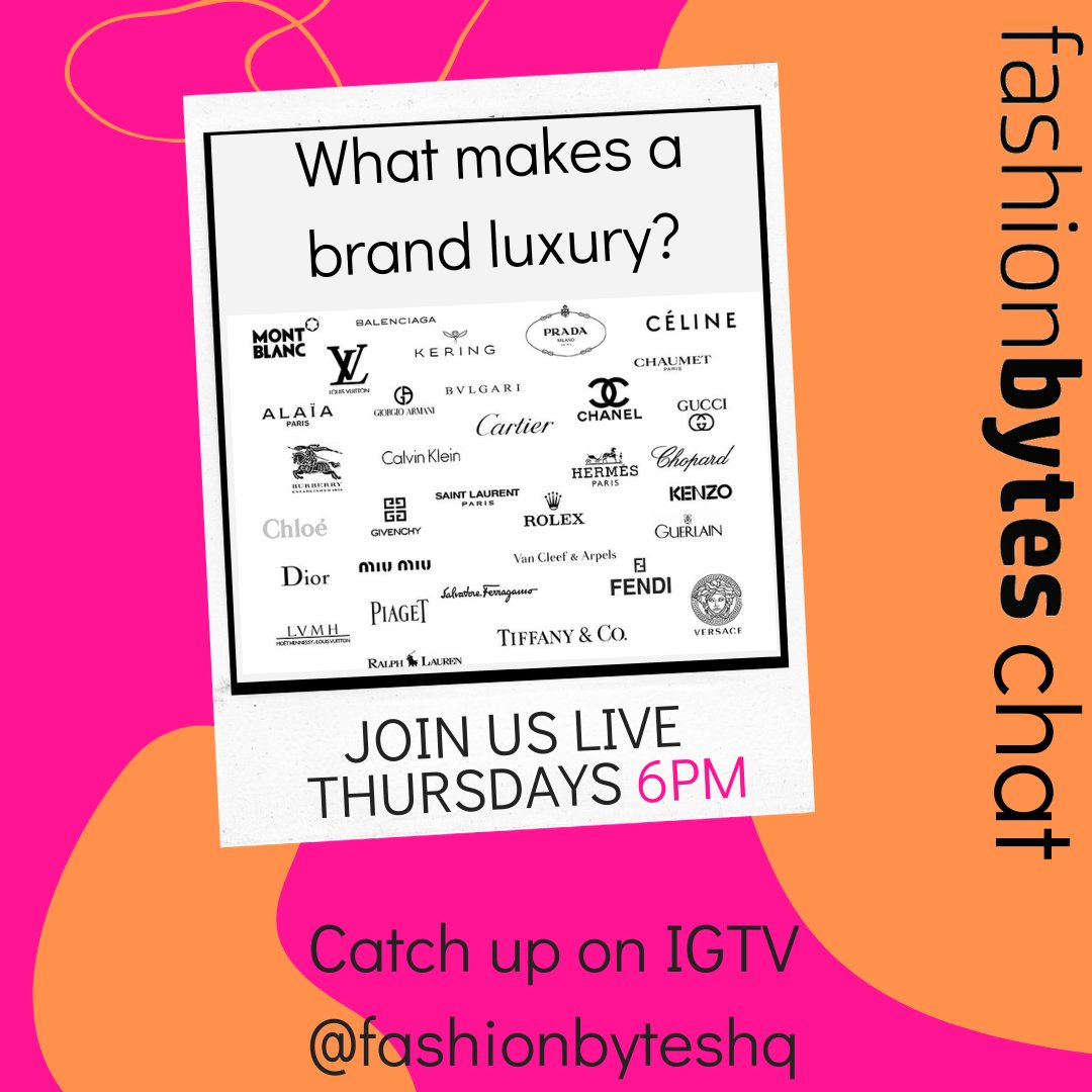 Join us Thursday at 6pm on Instagram chatting all things luxury. Hear from our guest speaker Helen Brocklebank CEO of Walpole, the home of British luxury. ⁠
⁠
⁠
#fashion #british #luxury #members #brands #designers #business #entrepreneur #fashionbyteschat #brexit #taxfree