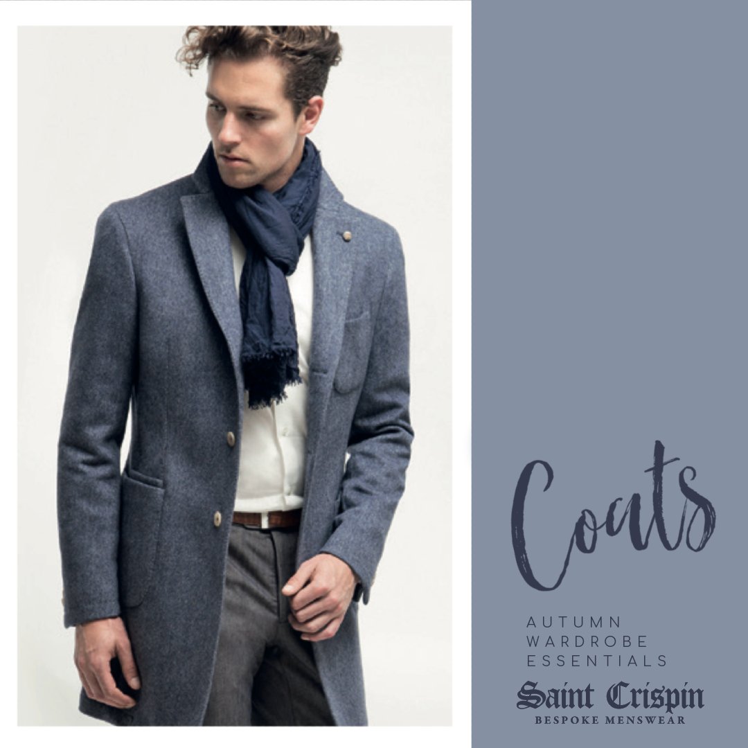 🍁  Autumn Essentials: An unstructured, single breasted, made-to-measure coat is the perfect addition to your new working wardrobe. This coat will be so durable and can be made from high quality wool or cashmere from Loro Piana, Holland &amp; Sherry, Porter &amp; Harding and Dormeuil.