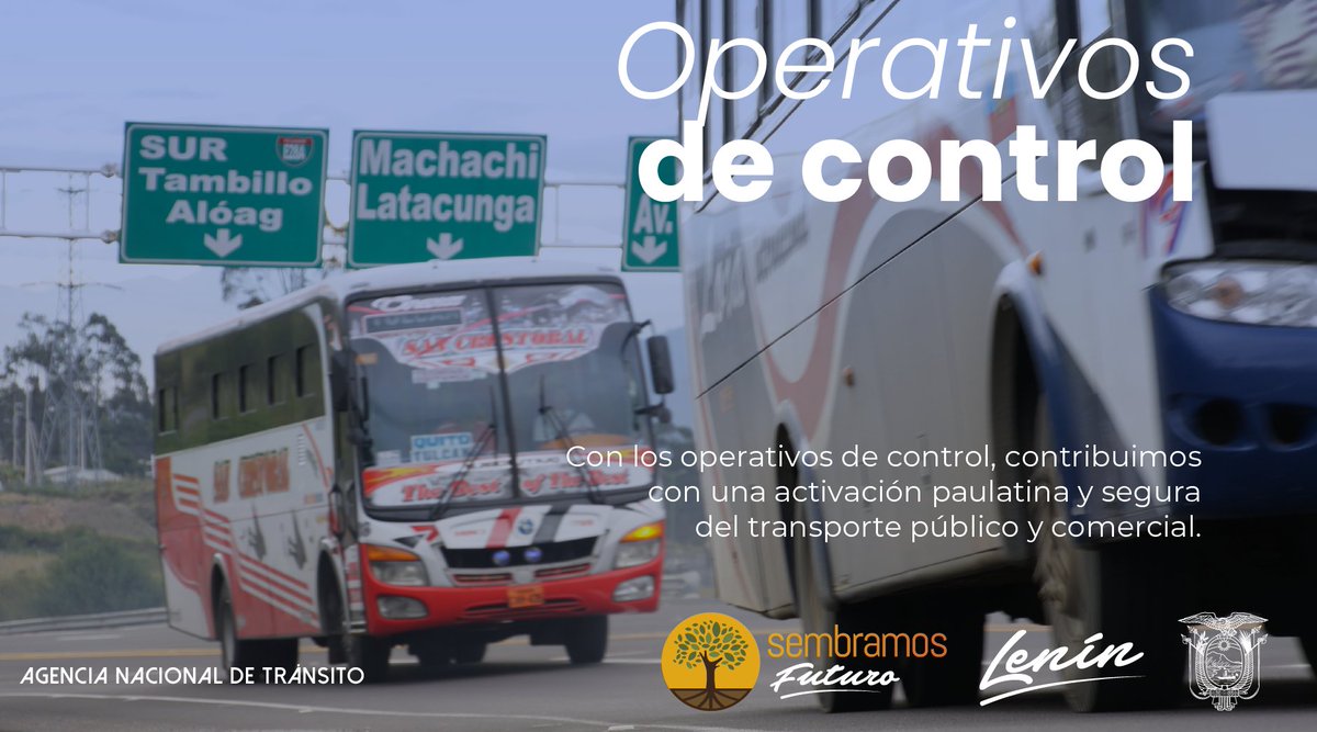 Una movilidad segura y ordenada es responsabilidad de todos, la #ANT y los entes de control hacen su parte, ¿y tú?
#EcuadorDestinoSeguro
#MacroOperativoNacional