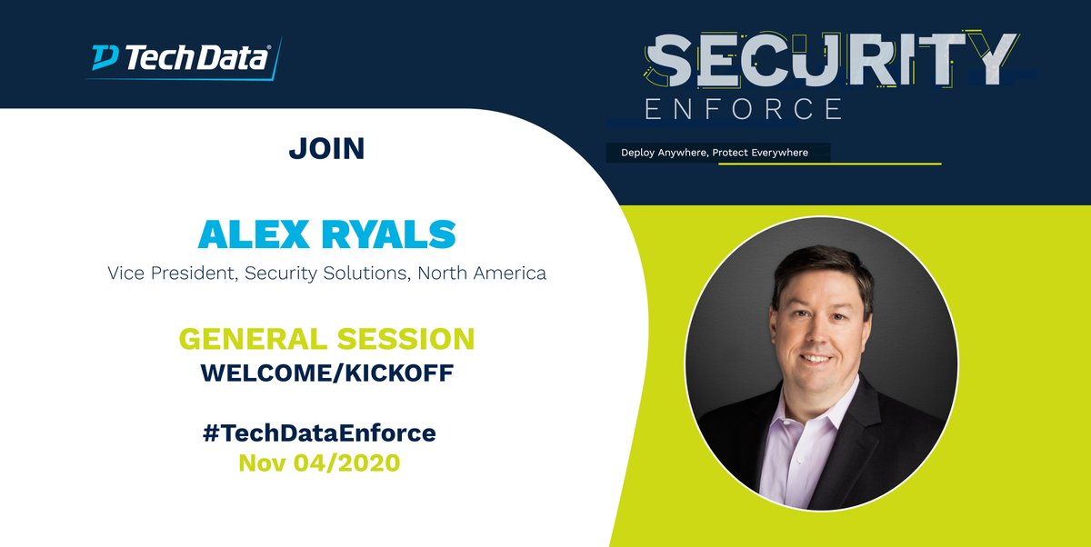 AlexRyals's tweet image. Have you registered for our #TechDataEnforce conference taking place on November 4th? Explore our virtual campus and learn new industry insights and knowledge on the latest #cybersecurity solutions &amp;amp; opportunities. Check out our agenda: ow.ly/9IVI50C6fgp