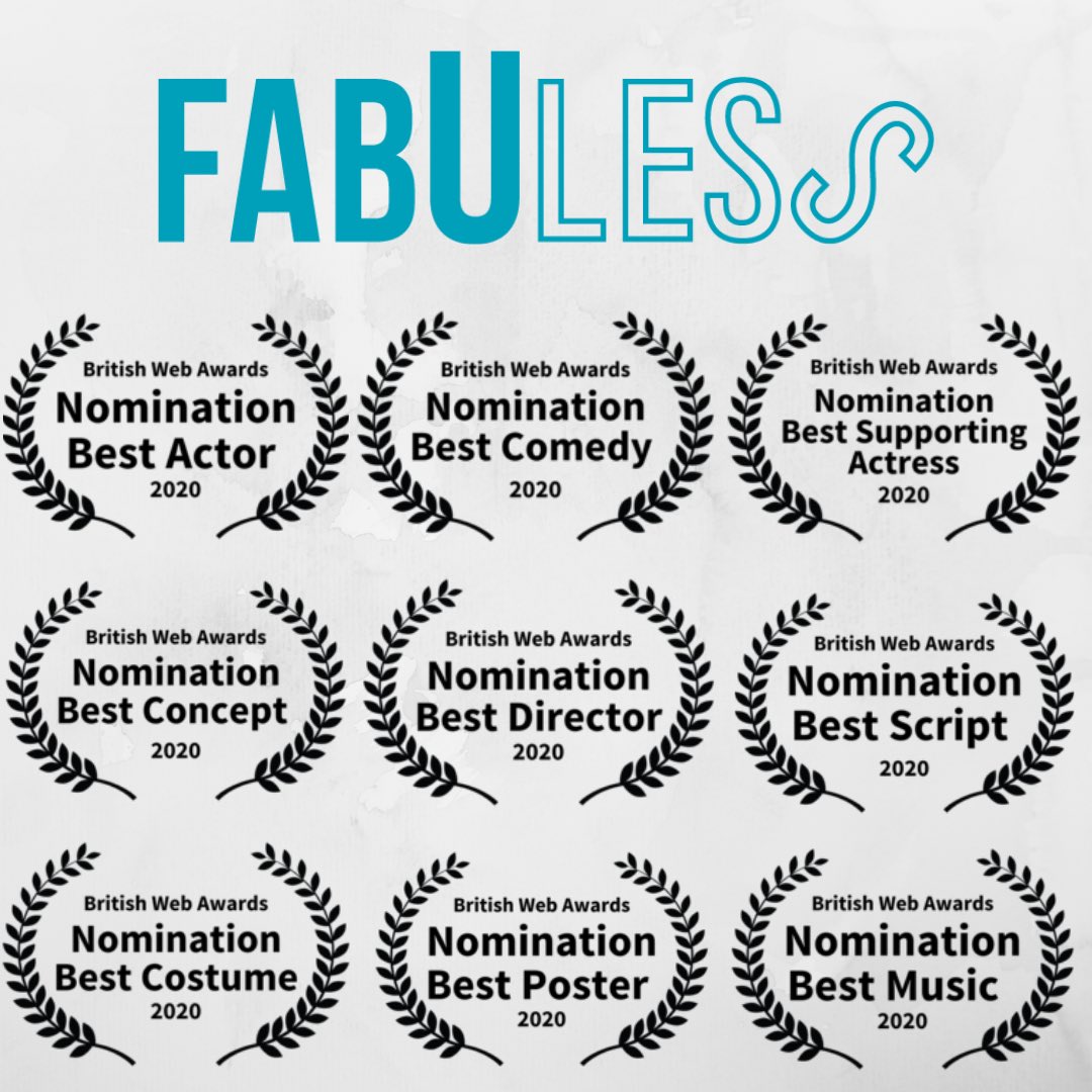 FabUlessTheSeries (@fabuless_series) on Twitter photo NINE nominations at the <a href="/britishwebaward/">British Web Awards</a> including Best Comedy!!! Congrats to our cast and crew! You’re all FabUlous! Watch on @SeekaTV 📺 NINE nominations at the <a href="/britishwebaward/">British Web Awards</a> including Best Comedy!!! Congrats to our cast and crew! You’re all FabUlous! Watch on @SeekaTV 📺