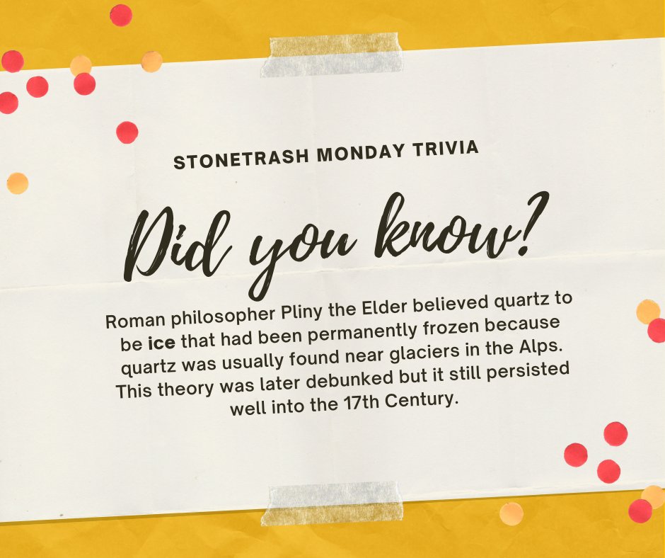 Stonetrashhq's tweet photo. #stonetrash #mondaytrivia #trivia https://t.co/G2fguQpW5x