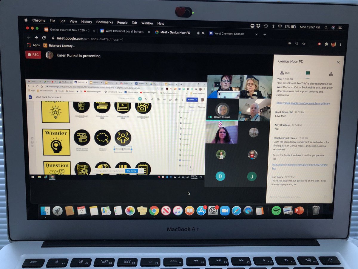 TannyMcG's tweet image. Inspired ♥️ by my colleagues today, exploring curiosity, choice, and research. So many ideas 💭, so many dedicated professionals 👩🏻‍💻 in @WestCler Schools. Thanks for hanging out today, 4th/5th SS 🌏&amp;amp; Sci 🪐teachers + GLC 🧠 staff. #WCconnects #WClearns