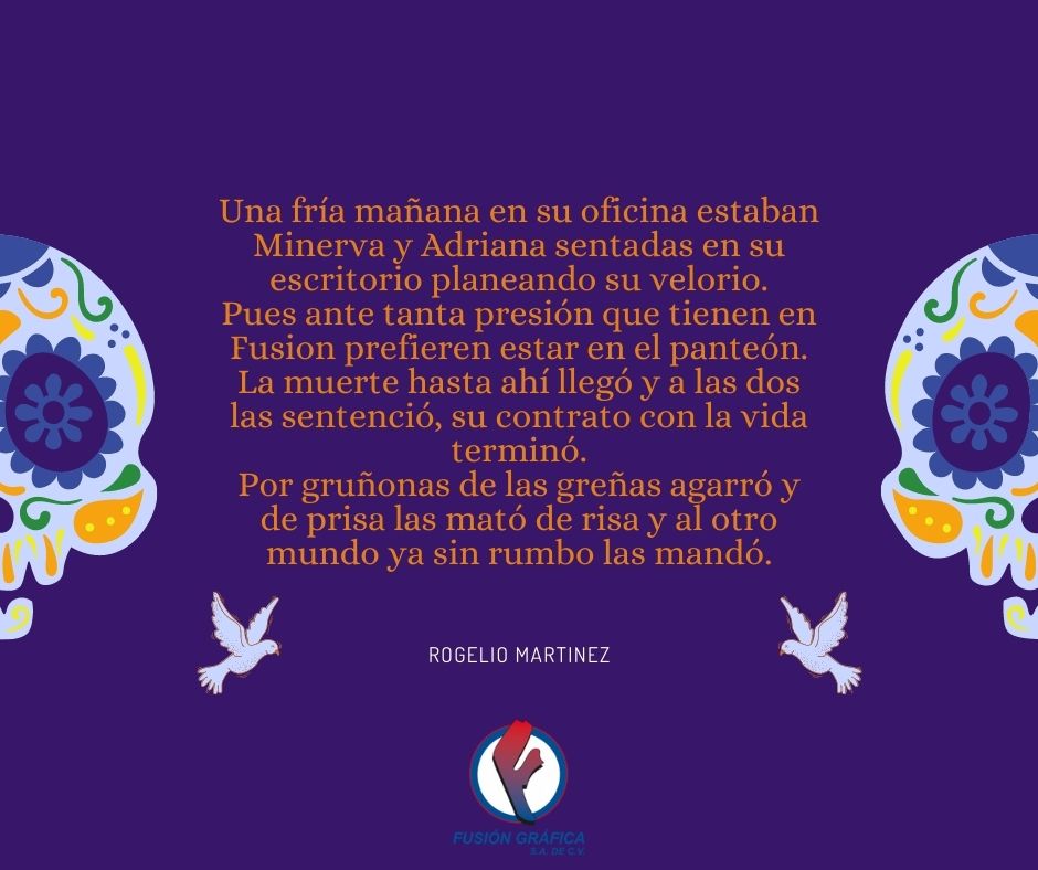 fusiongraficamx's tweet image. En fusión Gráfica seguimos año tras año la tradición de honrar y mostrar respeto a nuestros seres queridos que ya no están con nosotros. 

#Culturaviva
#SomosFusiónGráfica