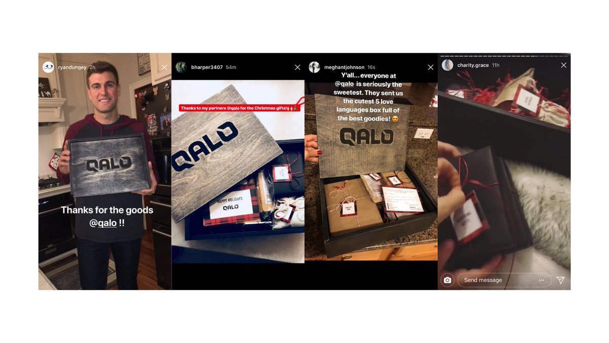 8/ Especially for periods like BFCM or Xmas - where influencer rates of paying them to post can be really high - unboxing experiences like this can provide you with free organic awareness. For the 5 Love Languages Package - 40% of the 50 ambassadors it went to, posted.