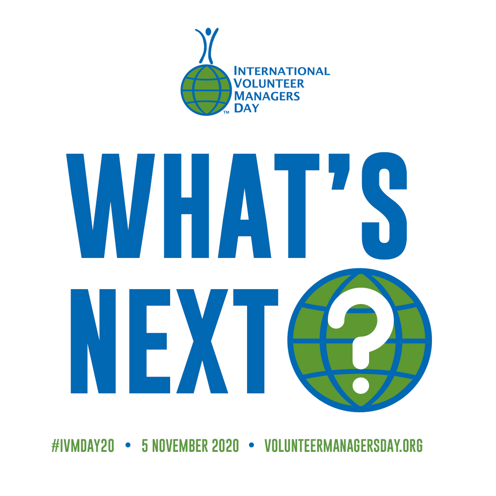 International Volunteer Managers Day is Thursday! How do you plan to celebrate with the theme "What's Next? ❓
#ivmday20

🎊🕺💃🤳💅🍽🍾🍸🏒🏋️‍♂️🎤🎹🎺💈🛌

@VolunteerALIVE <a href="/VolunteerCanada/">Volunteer Canada</a> <a href="/PAVRO_LIVE/">PAVRO</a> <a href="/VMPNS/">VMPNS</a> <a href="/VMPNB_/">VMPNB</a>